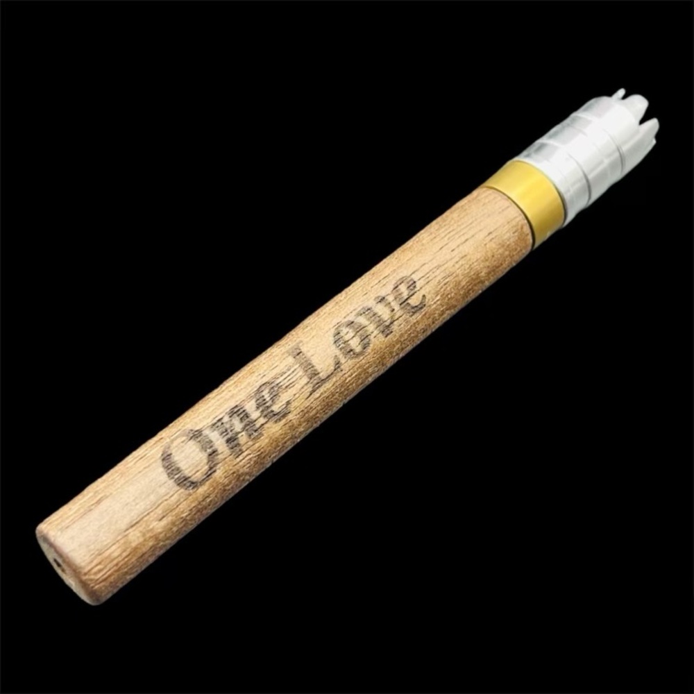 One Hitter Wooden Piece , Unique Design with Laser Engraving